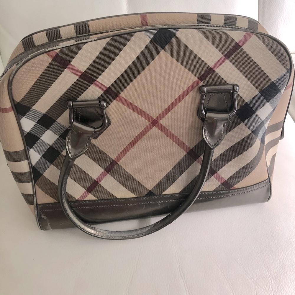 Burberry authentic bowling bag